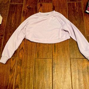 ✨Vive La Vie Lilac Crop-Top Sweater✨